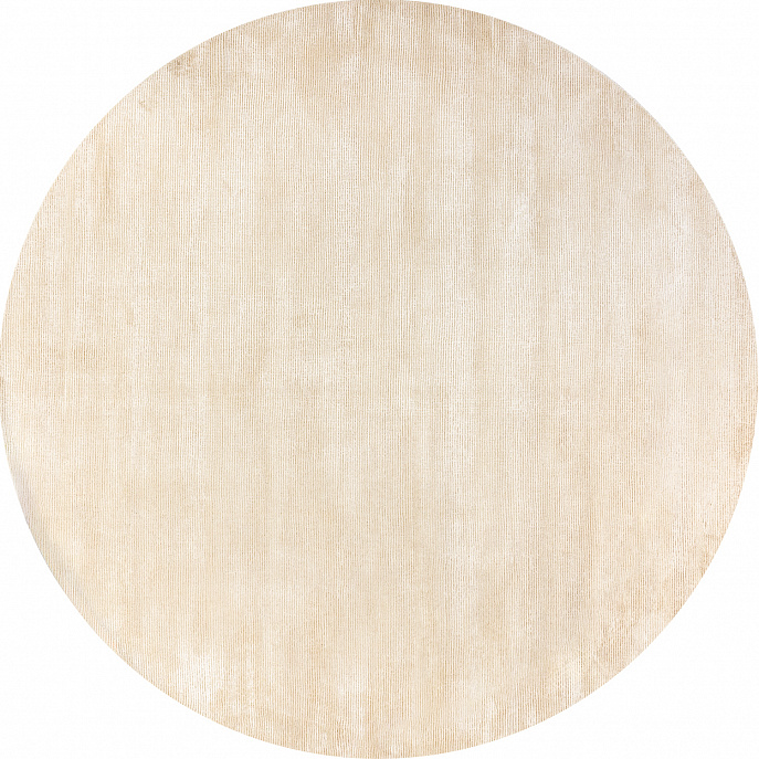 Индийский ковер из шерсти и арт-шёлка «MURUGAN» PLAIN-AF12/A039(Round)