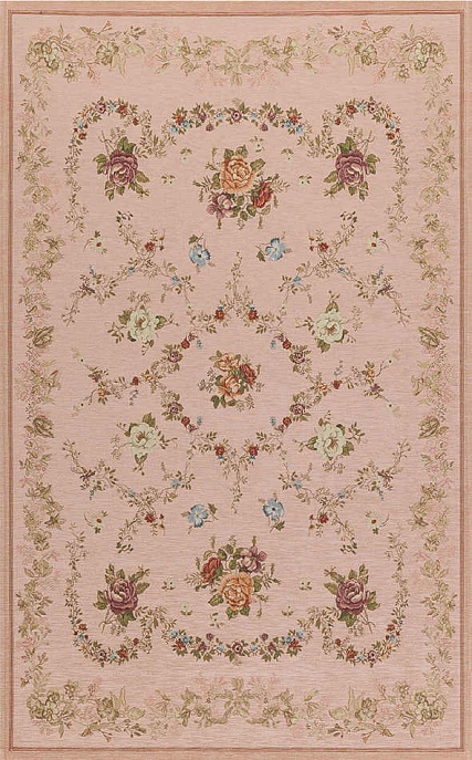 Бельгийский ковер из вискозы, акрила и хлопка «ELEGANT TAPESTRY» DUBLIN-LROS