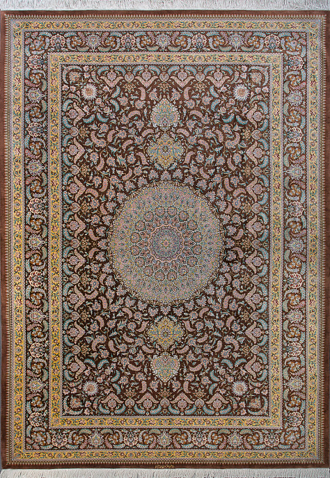 Иранский ковер из шёлка «QOM» 12-508-IR