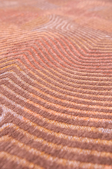 Бельгийский ковёр из полиэфирного шёлка «MEDITATION» 9230-VOLCANO