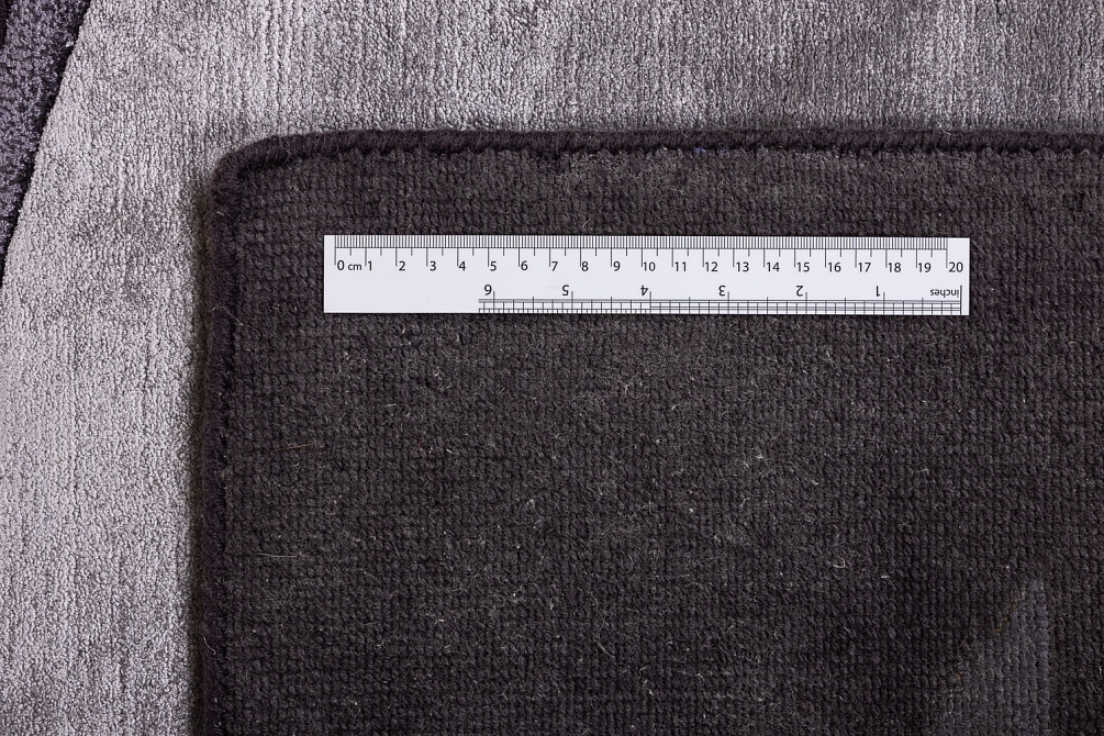 Индийский ковер из шерсти, шёлка и эвкалиптового шёлка «TECTONIC» D2-C5