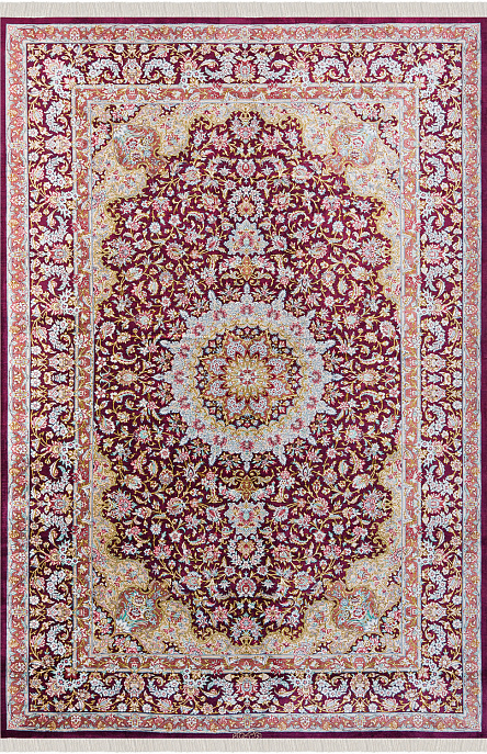 Иранский ковер из шёлка «QUM MM IR» 14-255-IR AHMADI