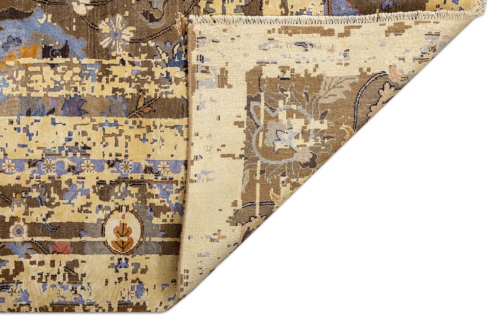 Индийский ковер из шёлка и шерсти «POLONAISE» KE-535 8