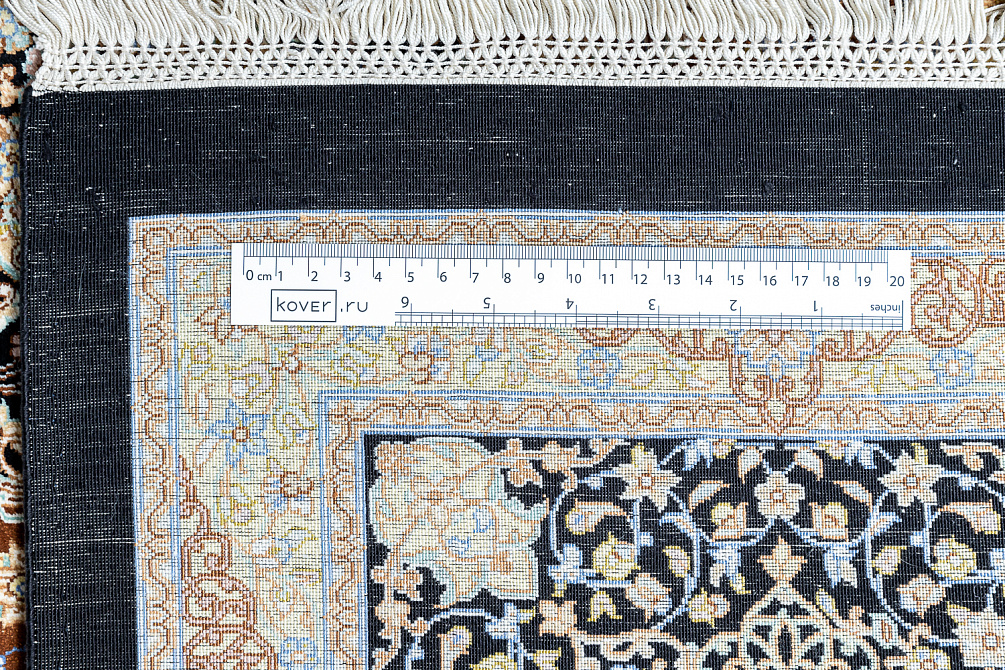 Иранский ковёр из шёлка «QOM» 9-551-IR
