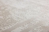 Турецкий ковер из полипропилена и полиэстера «MOON» 6489A-CREAM-L.GREY(Runner) 5