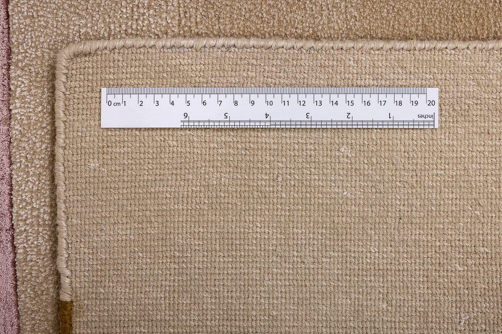 Индийский ковер из шерсти, шёлка и эвкалиптового шёлка «TECTONIC» D1-C5