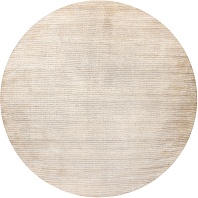 Индийский ковер из шерсти и арт-шёлка «MURUGAN» PLAIN-A038-BP10(Round) 1