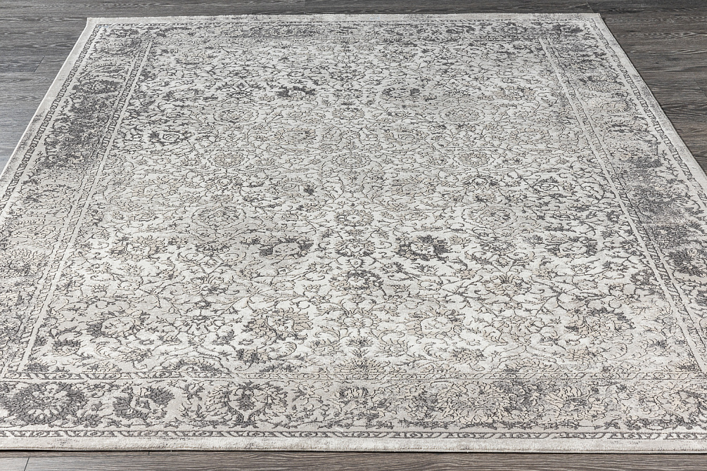Турецкий ковёр из полиэстера «VENTURA» CL03A-GREY