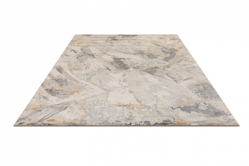 Индийский ковер из арт-шёлка и шерсти «MIST SPECIAL» 2023165-SEAL