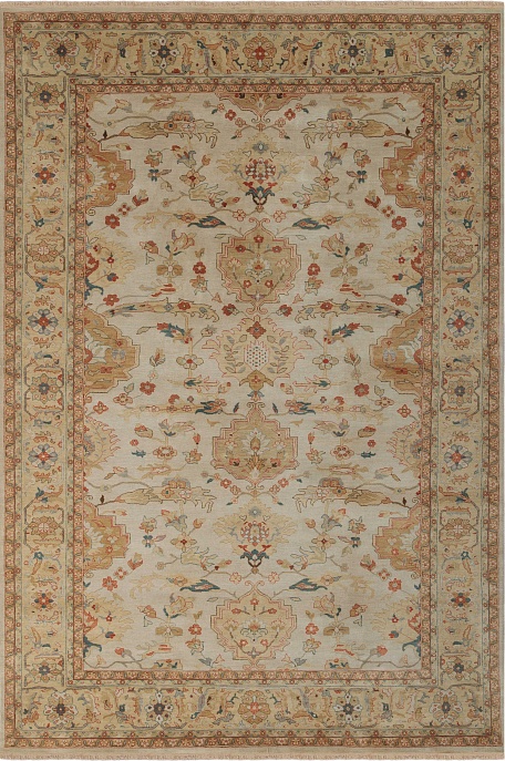 Индийский ковер из шерсти «FIRDAUS-VF» 5037-002-KHURDISH-BGE