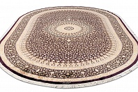 Иранский ковер из шёлка «QUM MM IR» 14-244-IR(Oval) 2