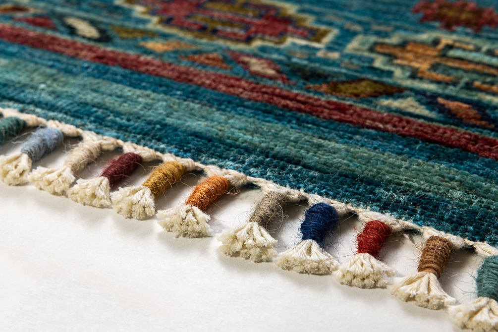 Пакистанский ковер из шерсти «SHAWL KANDI» MULTY-MULTY(168x237)