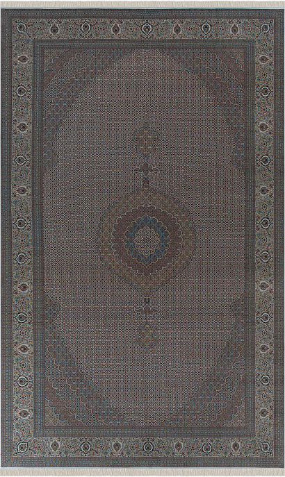 Иранский ковер из шерсти и шёлка «TABRIZ MAHI» 900-37841-IR