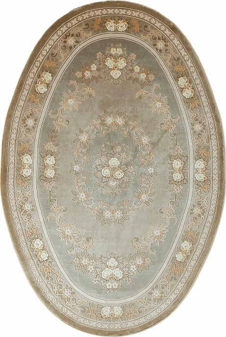 Китайский ковер из шёлка «SHANGHAI SILK (OVAL)» GS2004-K2246(Oval)